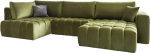 Nurgadiivan Bonito Loco 33, roheline v., parem, 170 x 340 cm x 92 cm