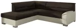 Nurgadiivan Bergen Sawana 26, Soft 33, pruun v./beež v., vasak, 214 x 247 cm x 83 cm
