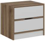 &Ouml;&ouml;kapp Kalune Design Elina 8171, valge v./p&auml;hklipuu v., 47 cm x 40 cm x 54 cm