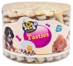 Koeramaius Lolo Pets Classic Tasties Milk & Honey Straws, 60 tk