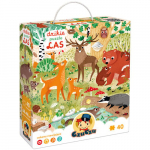 Pusle CzuCzu Forest 2504, 48 cm x 68 cm, 40 tk, mitmev&auml;rviline