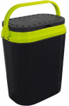 K&uuml;lmakast Gio'Style Solaris, must v./roheline v., 25 x 27 cm, 12 l