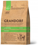 Kuiv koeratoit Grandorf 4 Meat Adult, lambaliha/kalkun, 3 kg