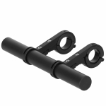 Roolipikendus - adapter Springos BA0040, alumiinium, must v.