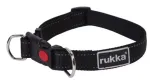 Kaelarihm koertele Rukka Bliss Polar, must v., 300 - 400 mm x 20 mm, S