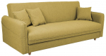 Diivanvoodi Home4you Visby, kollane v., 200 x 88 cm x 93 cm