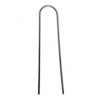 Agrokile kinnitusnael 375440, 17 cm x 35 cm, 17 cm, tsingitud teras, must, 10 tk