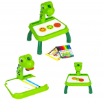 Joonistusprojektor EcoToys Dinosaur HC549652, roheline