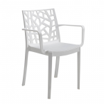 Aiatool Bica Matrix Armchair, valge v., 58 cm x 55 cm x 82 cm