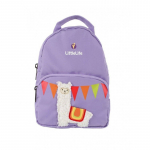 Laste seljakott LittleLife Toddler Backpack Llama, violetne/mitmev&auml;rviline, 24 cm x 18 cm x 9 cm