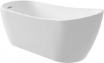Vann, teisaldatav Deante Arnika, 170 cm x 720 cm x 720 cm, as&uuml;mmeetriline, valge