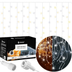 LED valguskardin Springos CL0332, 12 m, soe valge v., 300 LED