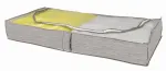 Riidekott Domoletti, tekstiil, 100 cm x 45 cm, pruun v.