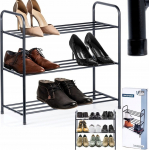 Jalatsiriiul Vilde, must v., 63 cm x 28 cm x 60 cm