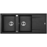 K&ouml;&ouml;givalamu Laveo Megalo SBE_721T, Black, graniit, 116 cm x 50 cm x 17 cm, must v.