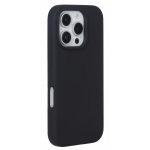 Telefoni &uuml;mbris Evelatus Silicone Case with MagSafe, Apple iPhone 16 Pro, must v.