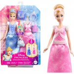 Nukk aksessuaaridega Mattel Disney Princess Storytelling Cinderella, 28 cm, roosa v.