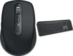 Juhtmevaba klaviatuuri ja hiire komplekt Logitech MX Anywhere 3S + MX Keys S, EN, must v.