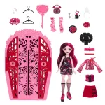 Nukk aksessuaaridega Mattel Monster High Skulltimate Secrets Garden Mysteries Drakulaura HYT72, 29 cm, punane v.