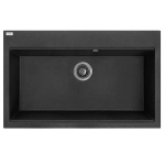 K&ouml;&ouml;givalamu Laveo Tau, graniit, 80 cm x 50 cm x 21.5 cm, must v.