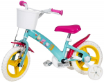 Laste jalgratas, laste Toimsa Peppa Pig 1198, valge v./kollane v./roheline v., 12"