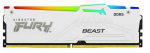 Operatiivm&auml;lu (RAM) Kingston Fury Beast RGB White KF560C36BWE2A-16, DDR5, 16 GB, 6000 MHz