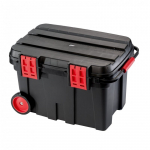 T&ouml;&ouml;riistakast ratastel Parat Profi-Line, 65 cm x 47 cm x 42 cm, must