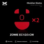 Arvutihiire jalad X-raypad Obsidian Skates BenQ Zowie EC & EC-CW, 2 tk