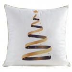 J&otilde;ulu dekoratiivne padjakate PSWA-302, valge v./kollane v., 45 cm x 45 cm