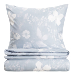 Voodipesukomplekt Homla Blossom 755668, sinine/valge, 200 x 220 cm