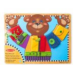 Arendav tahvel, n&ouml;&ouml;ride komplekt Melissa & Doug Basic Skills, mitmev&auml;rviline
