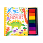 Joonistustarvik, dinosaurus Fingerprint Activities, mitmev&auml;rviline