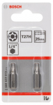 Otsikute komplekt Bosch 2608522013, T27H, 25 mm, 1/4"