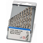 Metallist puurikomplekt Keil 300213165, metall, hss, silindriline, 1,5&ndash;6,5 mm x 10.1 cm
