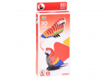 3D-pusle Parrot Ara ZA5719, 4.5 cm x 4 cm, 24 tk, sinine v./punane v./kollane v.