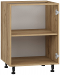 Karkass, alumise kapi jaoks Vento D-60/82, 52 cm x 60 cm, 82 cm, craft oak v.
