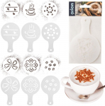 Komplekt Orion 153032, 13 cm, valge v., 6 tk