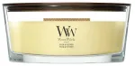 K&uuml;&uuml;nal, l&otilde;hna WoodWick Yuzu & Vetiver, 40 - 65 h, 453 g, kollane v.