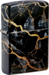 Tulemasin Zippo Fusion Marble 46255, kuldne v./must v./hall v.