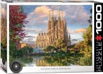 Pusle Eurographics Sagrada Familia, Barcelona 6000-6166, 67.6 cm x 48.9 cm, 1000 tk, mitmev&auml;rviline