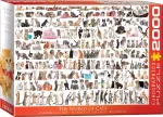 Pusle Eurographics The World of Cats 8220-0580, 96.8 cm x 67.6 cm, 2000 tk, mitmev&auml;rviline
