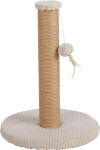 Kraapimispost kassile Flamingo Riba 562053, 33.5 cm x 33.5 cm x 45 cm, Valge v.