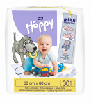 &Uuml;hekordne m&auml;hkimisalus Happy Multi protection, 60 cm x 60 cm, 30 tk