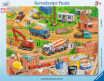 Pusle Ravensburger What fits here, Construction site 060580, 32.5 cm x 24.5 cm, 12 tk, mitmev&auml;rviline