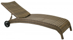 &Otilde;ue lamamistool Home4you Wicker 11758, pruun v., 169 cm x 73 cm x 99 cm