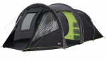 Viiekohaline telk High Peak Paros 5 11566, must v./roheline v., 480 cm x 300 cm x 200 cm