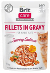 Kassi m&auml;rgtoit Brit Care Fillets in Gravy, kalaliha/l&otilde;he, 0.085 kg