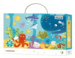Pusle Dodo Underwater, 31 cm x 45 cm, 80 tk, mitmev&auml;rviline