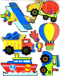 Dekoratiivne kleebis Marko Transport, 41.5 cm x 31 cm