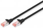 Juhe Digitus Cat 6 S/FTP 1pcs DK-1644-020/BL RJ-45, RJ-45, 2 m, must v.
